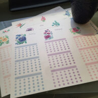 3-Month Habit Tracker - Printable